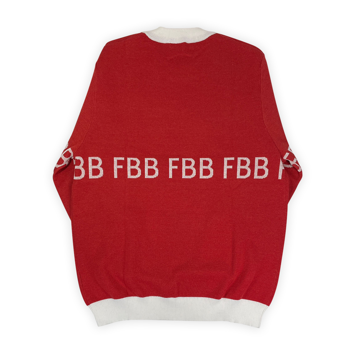 Back view FBB Knitted Sweater